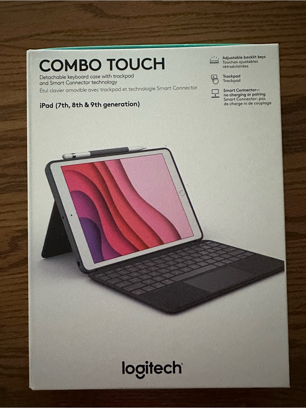 Logitech Combo Touch Tablet Keyboard Case - Black